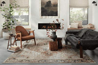 product image for Lenna Rust / Charcoal Rug Alternate Image 2 45