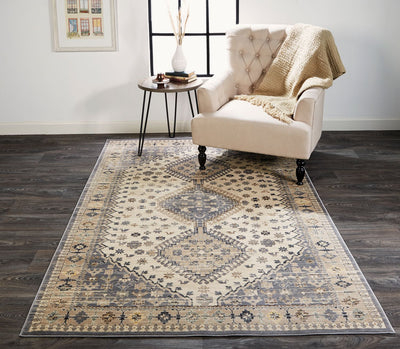 product image for Huron Gray and Beige Rug by BD Fine Roomscene Image 1 39