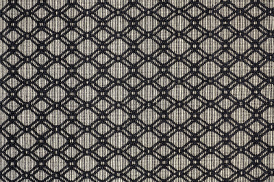 product image for Lavinda Hand Woven Black and Ivory Rug by BD Fine Texture Image 1 87