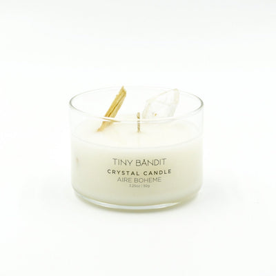product image for aire boheme crystal candle in various sizes design by tiny bandit 2 1