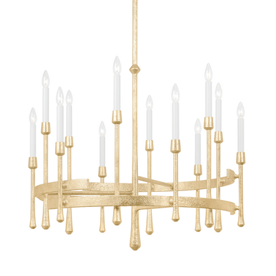 product image for hathaway 12 light chandelier by hudson valley lighting 2235 vgl 1 4