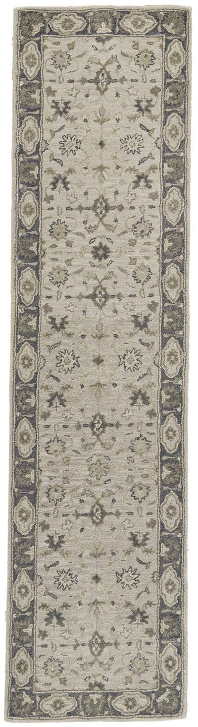 product image for Botticino Hand Tufted Gray and Beige Rug by BD Fine Flatshot Image 1 86