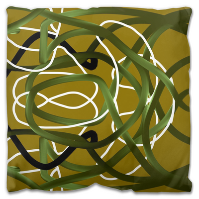 product image for olive knots throw pillow 18 16