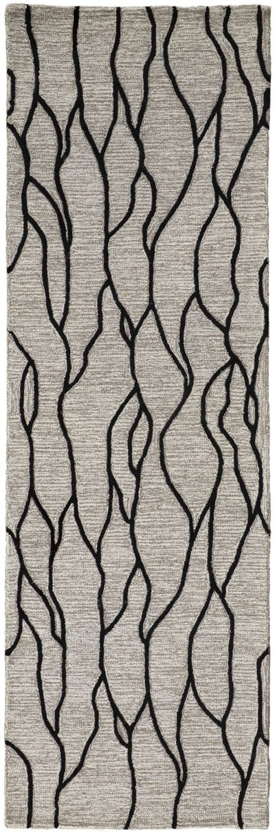 product image for Fadden Hand Tufted Taupe Rug by BD Fine Flatshot Image 1 30