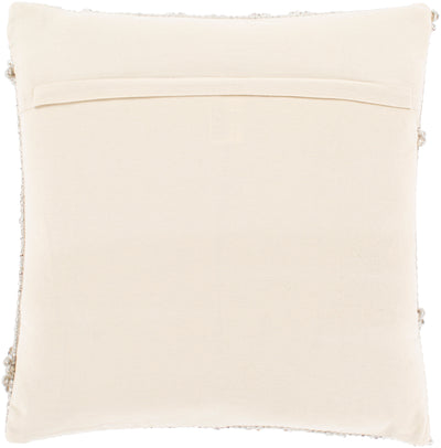 product image for Anders ADR-008 Hand Woven Square Pillow in Light Gray & Khaki by Surya 90