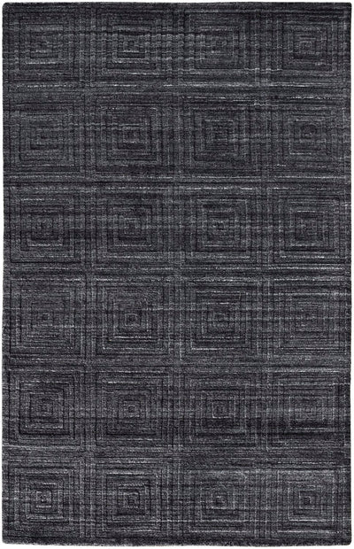 product image of Tatem Hand Woven Linear Charcoal Gray/Gray Rug 1 59