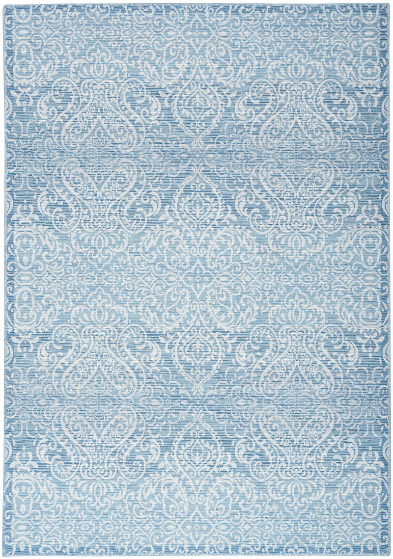 media image for washables collection aqua rug by nourison 99446892645 redo 1 244
