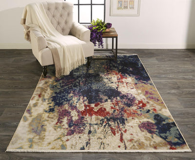 product image for Tessina Blue and Purple Rug by BD Fine Roomscene Image 1 33