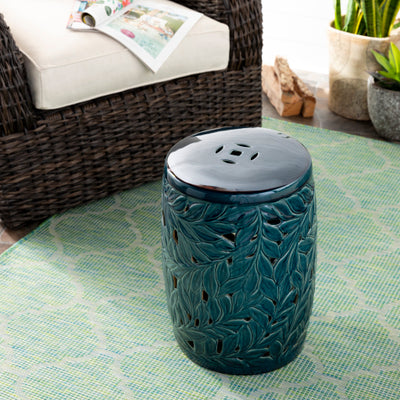 product image for achilles indoor outdoor ceramic garden stool by surya aeh 001 9 18