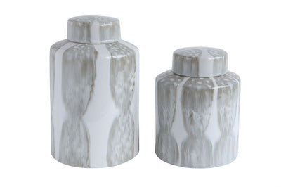 product image for Decorative Stoneware Ginger Jar design by BD Edition 65