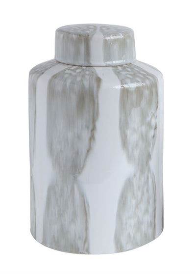 product image for Tall Decorative Stoneware Ginger Jar design by BD Edition 99