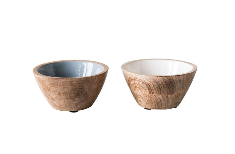 media image for enameled mango wood bowls 1 20