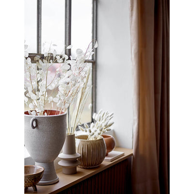 product image for ivory stoneware vase 4 48