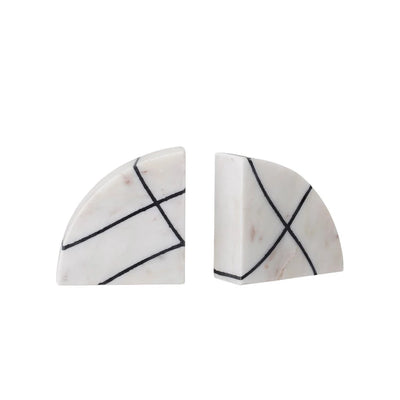 product image of marble bookends set of 2 1 595