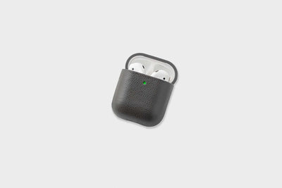product image of courant airpods leather case ash 1 51