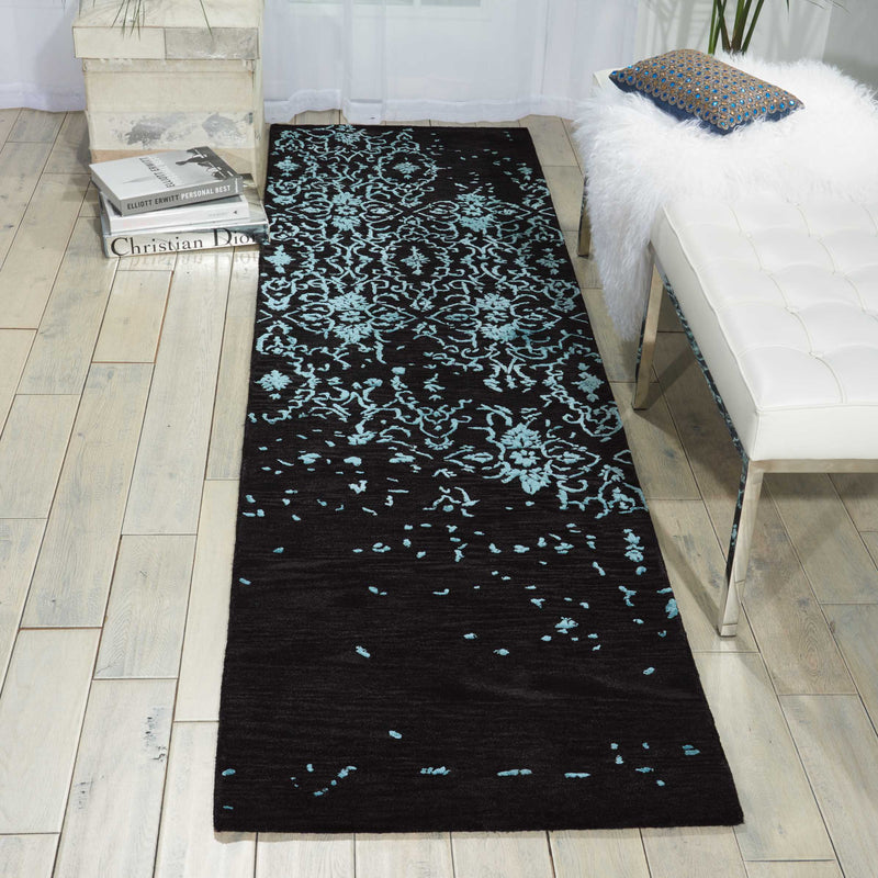 media image for opaline hand tufted midnight blue rug by nourison nsn 099446340320 6 270