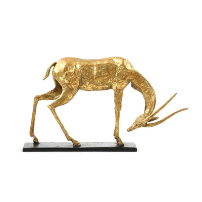 product image for Antelope Straight Horn Statue by Bungalow 5 41