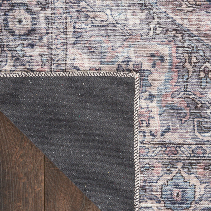 media image for Nicole Curtis Machine Washable Series Grey Vintage Rug By Nicole Curtis Nsn 099446164582 2 22