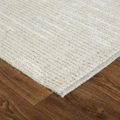 product image for Rheed Solid Color Solid Ivory Rug 4 4