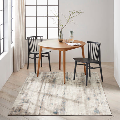 product image for ck022 infinity ivory grey blue rug by nourison 99446079107 redo 5 31