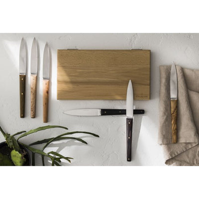 product image for Mirage Les Essences Gift Box of 6 Table Steak Knives by Degrenne Paris 30