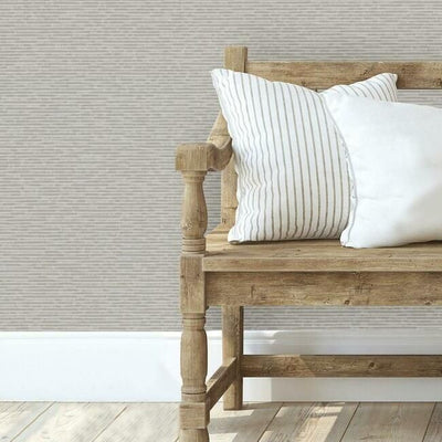 product image for Ashlar Wallpaper in Pressed-Linen from the Quietwall Textiles Collection by York Wallcoverings 89
