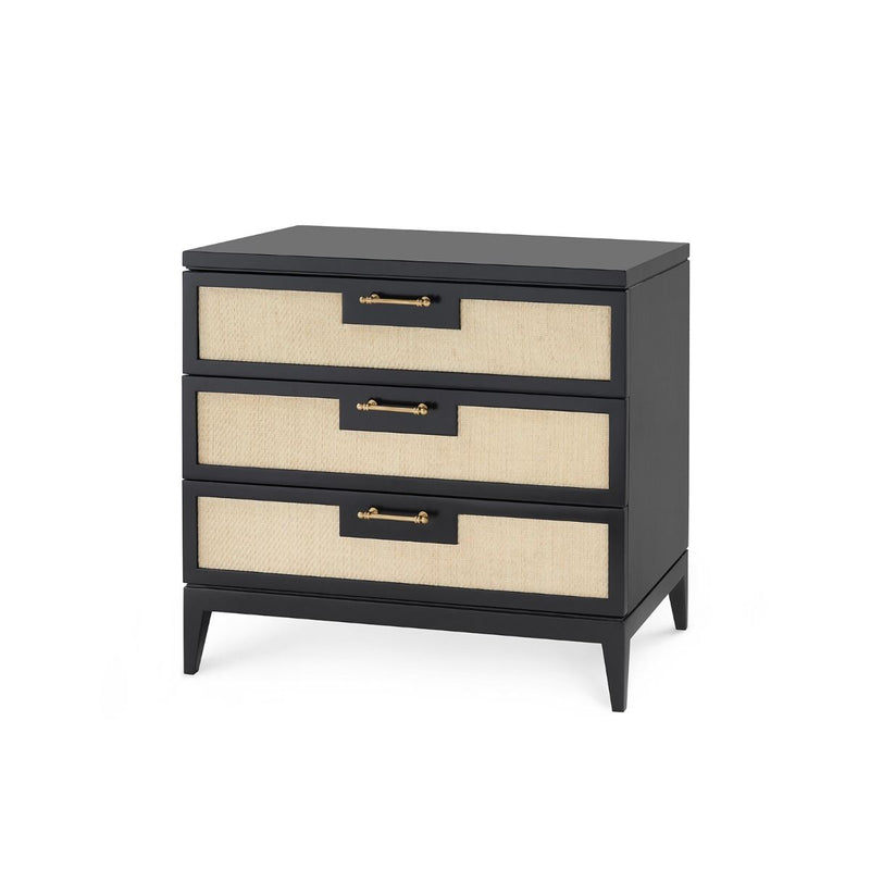 media image for Astor 3-Drawer Side Table in Various Colors 281