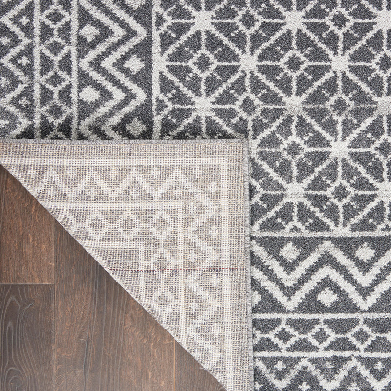 media image for palermo charcoal silver rug by nourison nsn 099446719720 4 246