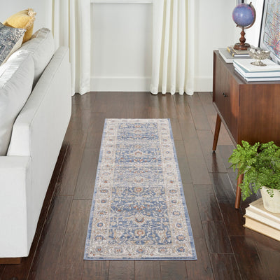 product image for Nicole Curtis Series 4 Light Blue Grey Vintage Rug By Nicole Curtis Nsn 099446163455 10 30
