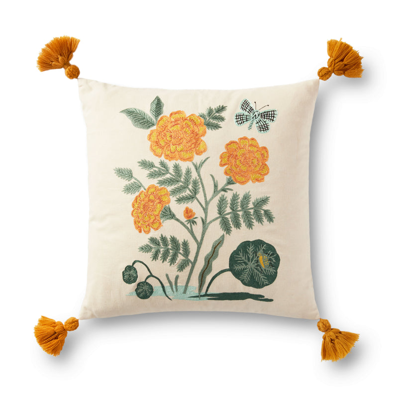 media image for Natural & Orange Pillow Flatshot Image 1 247