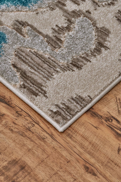 product image for Arsene Teal and Taupe Rug by BD Fine Corner Image 1 26
