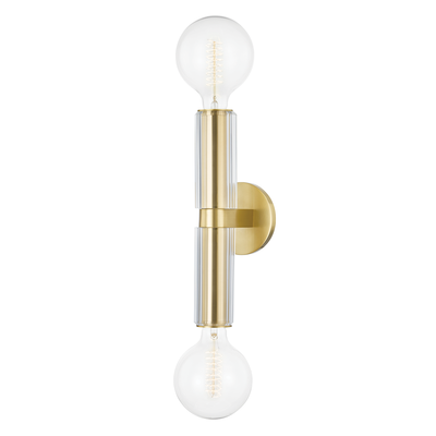 product image for gilbert 2 light wall sconce by hudson valley lighting 1 80