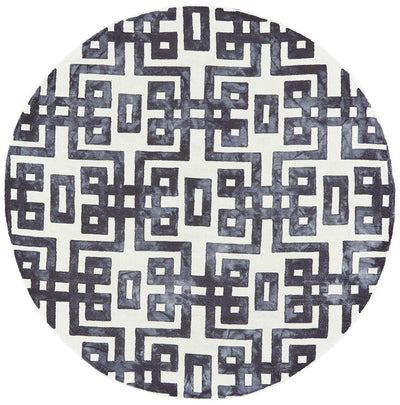 product image for Marengo Hand Tufted Black and Ivory Rug by BD Fine Flatshot Image 1 73