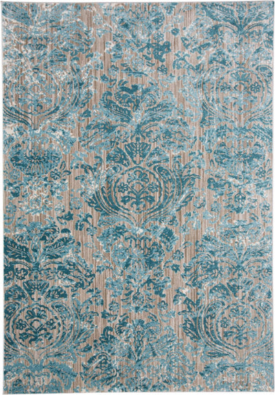 product image for Arsene Blue and Taupe Rug by BD Fine Flatshot Image 1 28