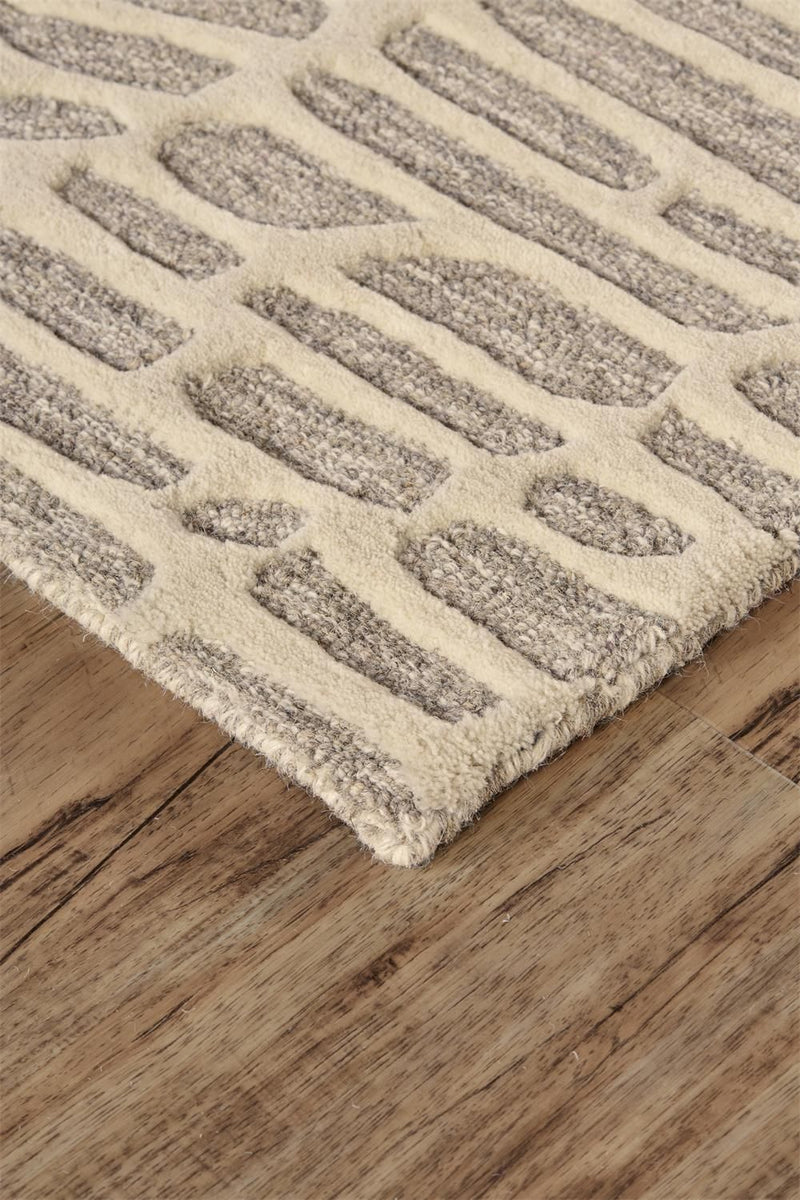 media image for Fadden Hand Tufted Taupe and Beige Rug by BD Fine Corner Image 1 225