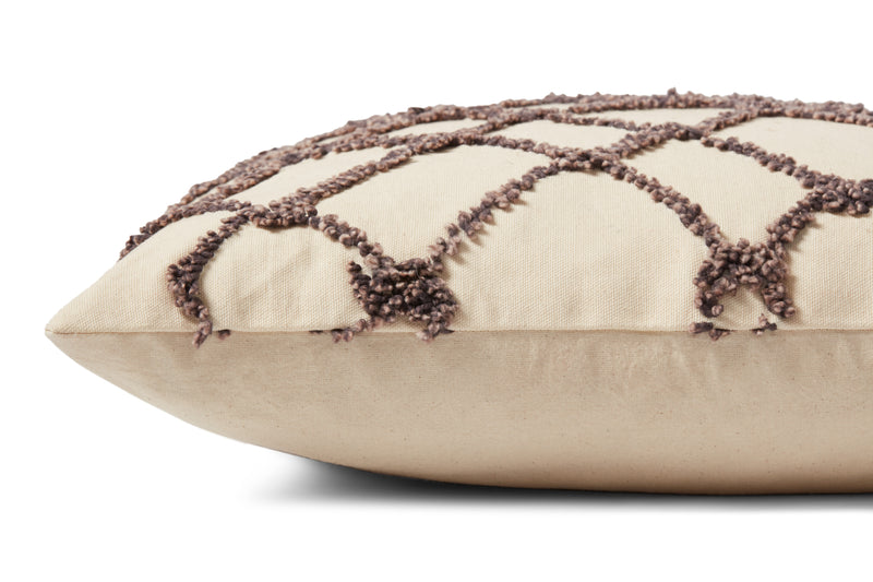 media image for Handcrafted Ivory / Black Pillow Alternate Image 1 273