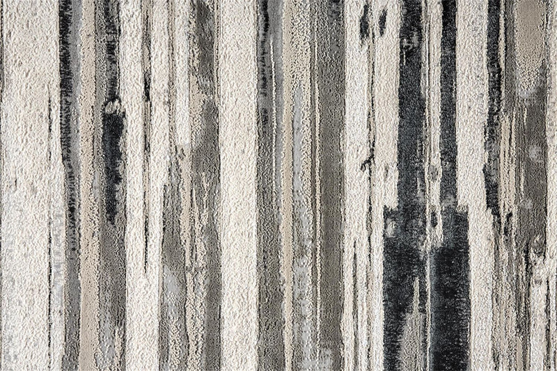 media image for Orin Silver and Gray Rug by BD Fine Texture Image 1 237