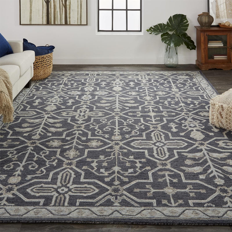 media image for Faris Hand Tufted Odyssey Gray Rug by BD Fine Roomscene Image 1 272