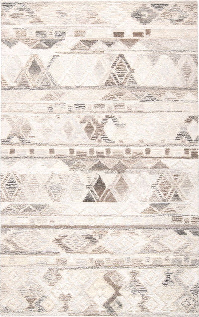 product image for Palatez Hand Tufted Ivory and Brown Rug by BD Fine Flatshot Image 1 38