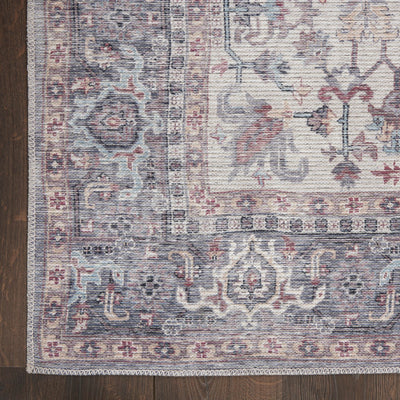 product image for Nicole Curtis Machine Washable Series Grey Vintage Rug By Nicole Curtis Nsn 099446164674 3 83