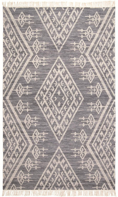 product image of Bray Blue and Ivory Rug by BD Fine Flatshot Image 1 550