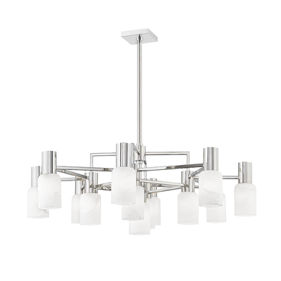 product image for centerport 12 light chandelier by hudson valley lighting 3 2