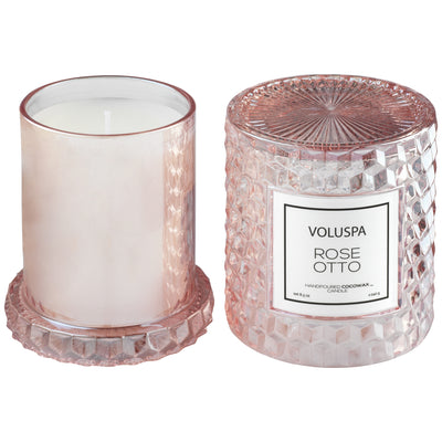 product image for Icon Cloche Cover Candle in Rose Otto design by Voluspa 73