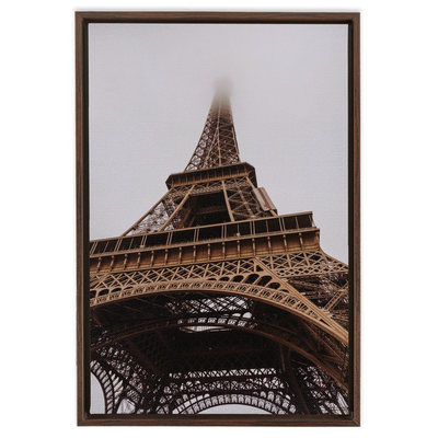 product image for tour eiffel framed canvas 5 14
