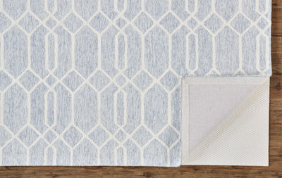 product image for Natal Blue and Ivory Rug by BD Fine Fold Image 1 26