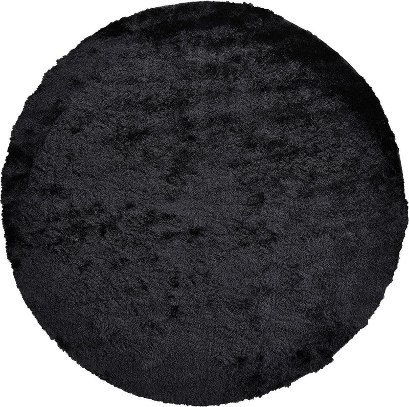 media image for Freya Hand Tufted Noir Black Rug by BD Fine Flatshot Image 1 22