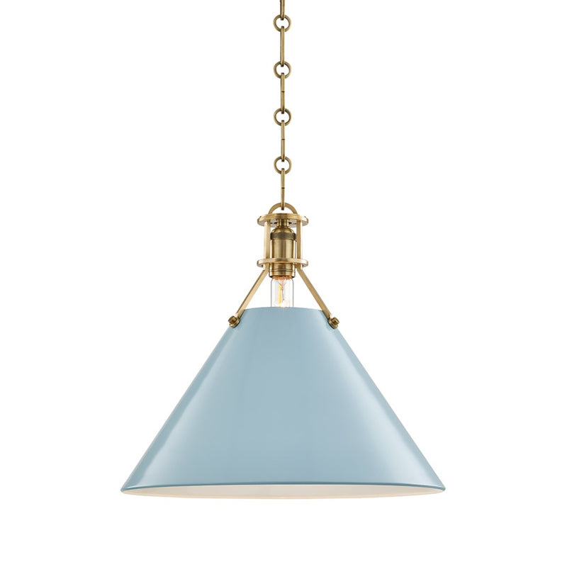 media image for Painted No.2 Large Pendant by Mark D. Sikes for Hudson Valley 284