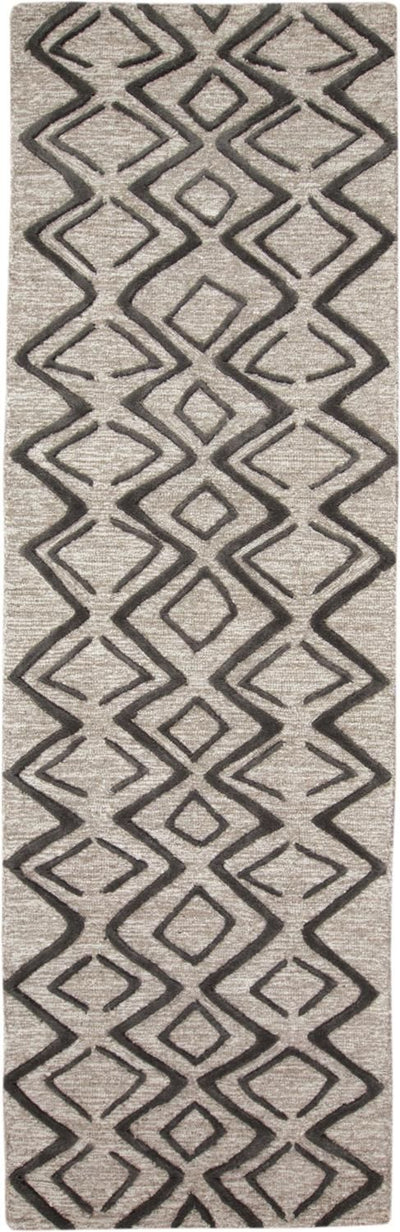 product image for Fadden Taupe and Black Rug by BD Fine Flatshot Image 1 68