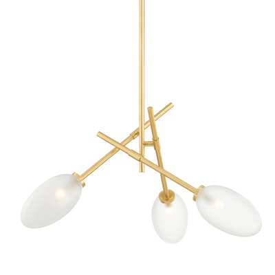 product image for alberton 3 light chandelier by hudson valley lighting 5031 agb 1 4