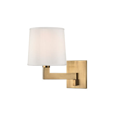 product image for fairport 1 light wall sconce 5931 design by hudson valley lighting 2 4